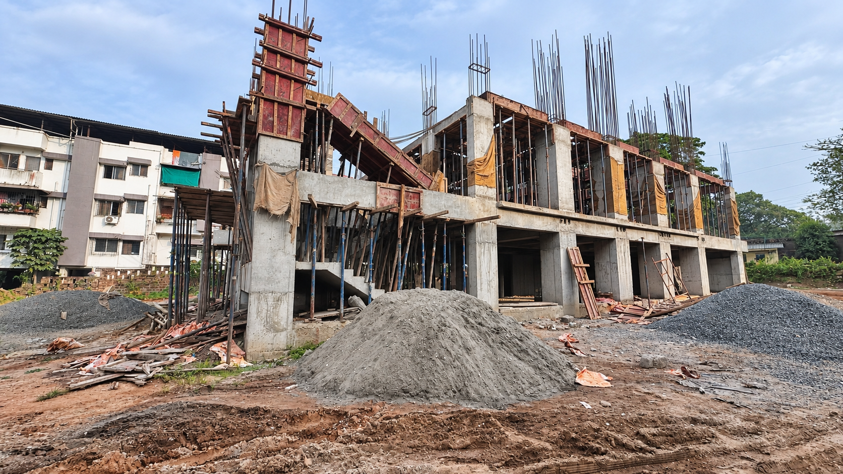Post-Tensioned PT Structure